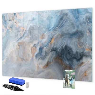 Tableau magnétique effaçable Panneau d'affichage photo moderne
