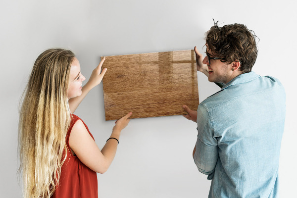 Tableau magnétique effaçable Tableau mémo avec aimants et photos