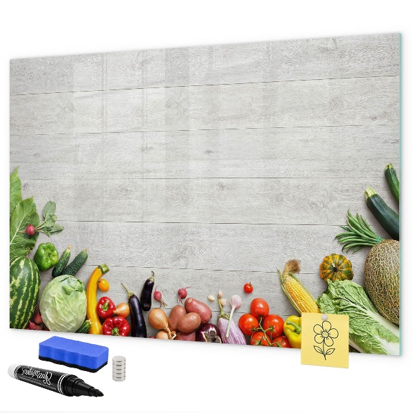 Tableau effaçable magnétique Un espace créatif pour les souvenirs et les photos