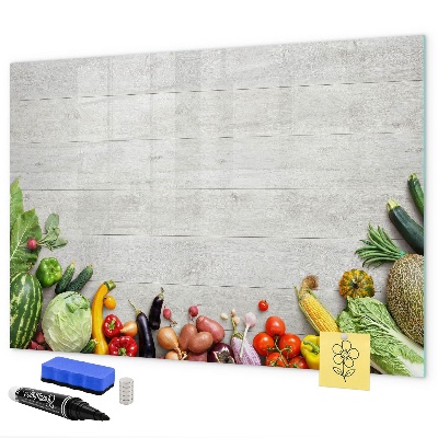 Tableau effaçable magnétique Un espace créatif pour les souvenirs et les photos