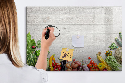 Tableau effaçable magnétique Un espace créatif pour les souvenirs et les photos
