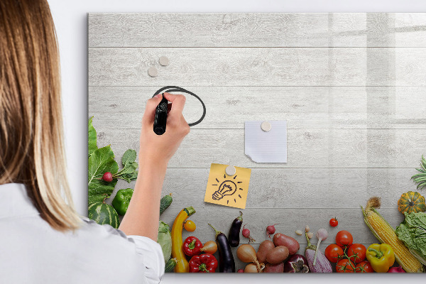 Tableau effaçable magnétique Un espace créatif pour les souvenirs et les photos