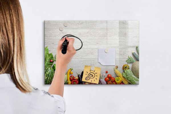 Tableau effaçable magnétique Un espace créatif pour les souvenirs et les photos