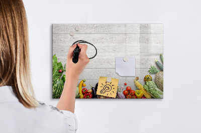 Tableau effaçable magnétique Un espace créatif pour les souvenirs et les photos