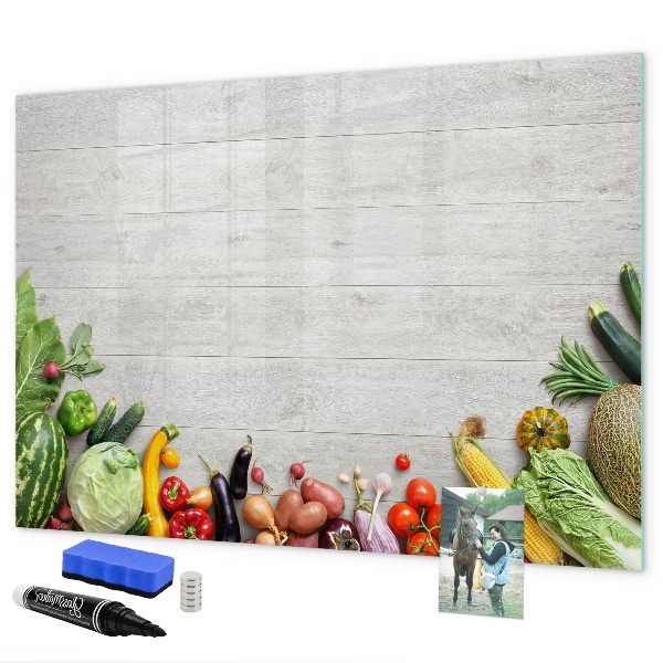 Tableau effaçable magnétique Un espace créatif pour les souvenirs et les photos