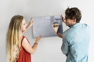 Tableau effaçable magnétique Un lieu créatif pour les souvenirs et les notes