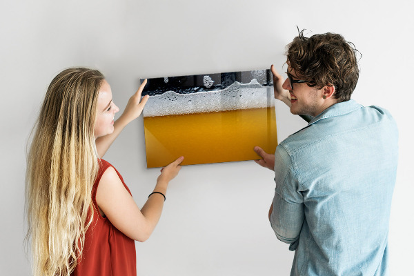 Tableau magnétique effaçable Panneau d'affichage photo créatif