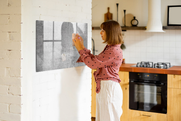 Tableau effaçable magnétique Un tableau moderne pour accrocher des photos