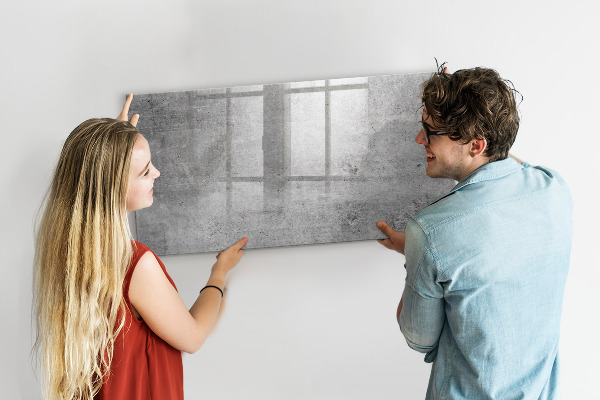 Tableau effaçable magnétique Un tableau moderne pour accrocher des photos