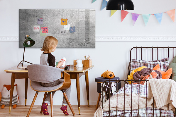 Tableau effaçable magnétique Un tableau moderne pour accrocher des photos