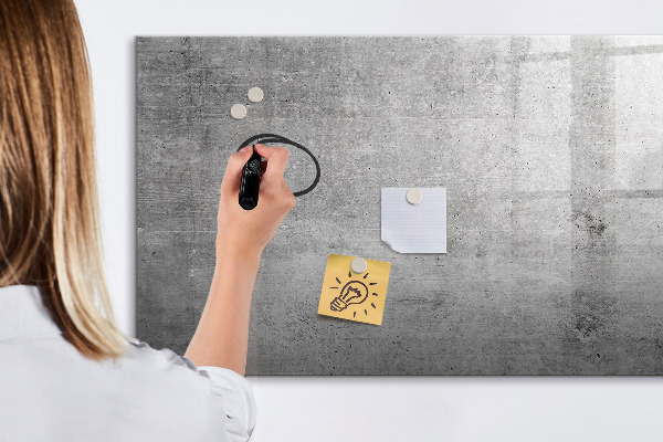 Tableau effaçable magnétique Un tableau moderne pour accrocher des photos