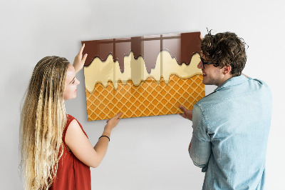 Tableau effaçable magnétique De doux moments sur la glace
