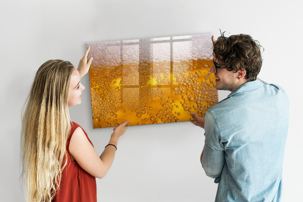 Tableau magnétique effaçable Tableau créatif rempli de souvenirs agréables