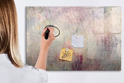 Tableau magnétique effaçable Un espace créatif pour présenter des photos