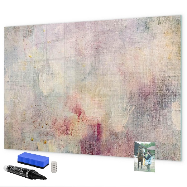 Tableau magnétique effaçable Un espace créatif pour présenter des photos