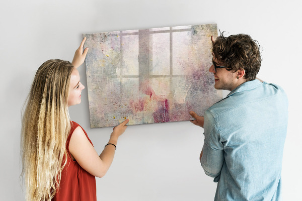 Tableau magnétique effaçable Un espace créatif pour présenter des photos