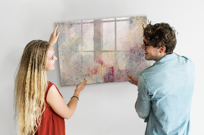Tableau magnétique effaçable Un espace créatif pour présenter des photos
