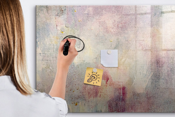 Tableau magnétique effaçable Un espace créatif pour présenter des photos