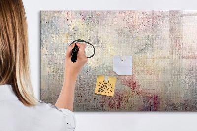 Tableau magnétique effaçable Un espace créatif pour présenter des photos