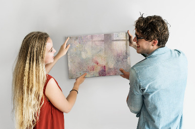 Tableau magnétique effaçable Un espace créatif pour présenter des photos