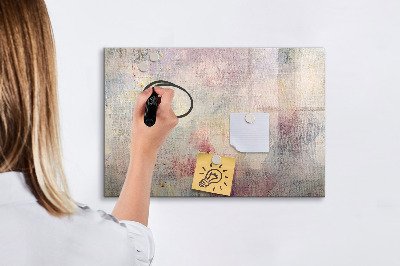 Tableau magnétique effaçable Un espace créatif pour présenter des photos