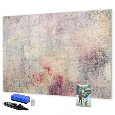 Tableau magnétique effaçable Un espace créatif pour présenter des photos