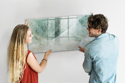 Tableau effaçable magnétique Tableau moderne pour notes et photos