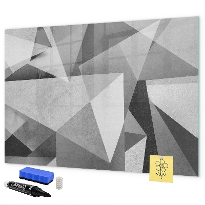 Tableau effaçable magnétique Tableau moderne pour notes et photos