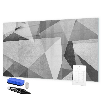 Tableau effaçable magnétique Tableau moderne pour notes et photos
