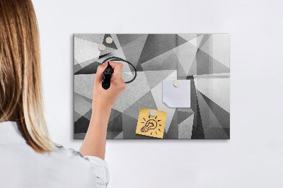 Tableau effaçable magnétique Tableau moderne pour notes et photos