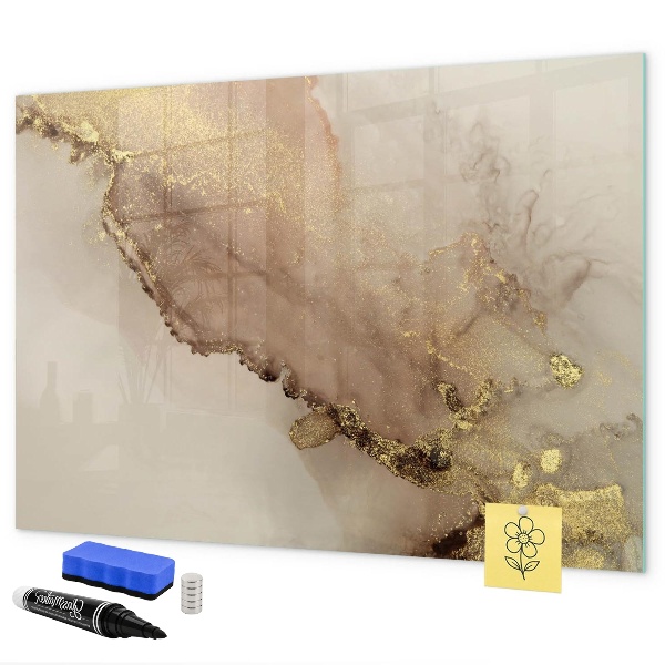 Tableau effaçable magnétique Tableau moderne pour photos et notes