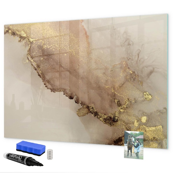 Tableau effaçable magnétique Tableau moderne pour photos et notes