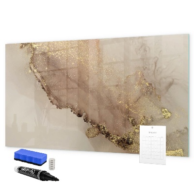 Tableau effaçable magnétique Tableau moderne pour photos et notes