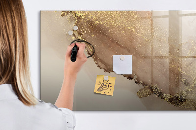 Tableau effaçable magnétique Tableau moderne pour photos et notes