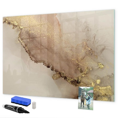 Tableau effaçable magnétique Tableau moderne pour photos et notes