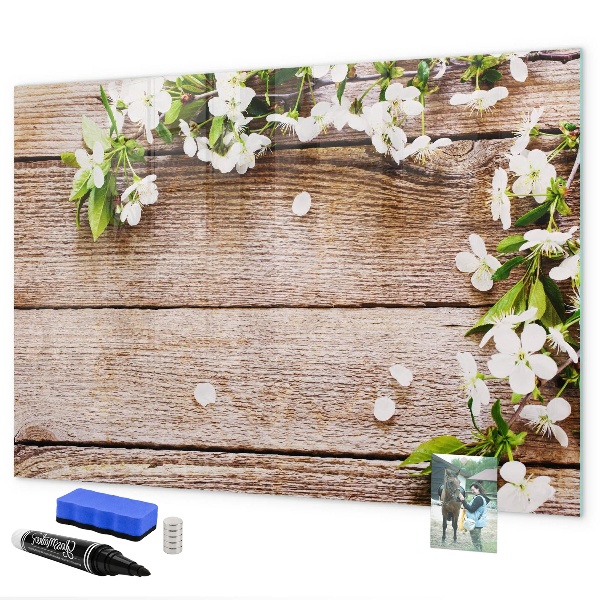 Tableau effaçable magnétique Tableau créatif pour photos et notes