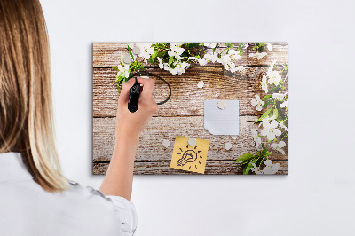 Tableau effaçable magnétique Tableau créatif pour photos et notes