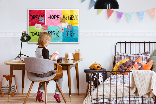 Tableau magnétique effaçable Des slogans inspirants pour l'action et les rêves