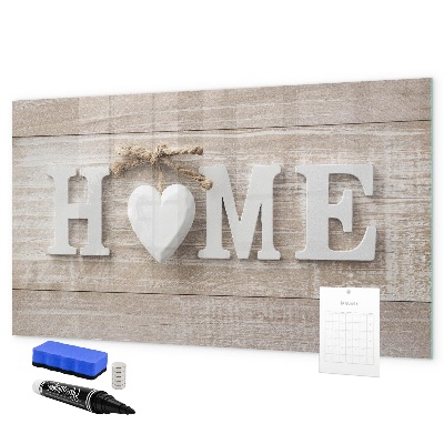 Tableau effaçable magnétique Décoration murale avec espace pour photos