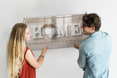 Tableau effaçable magnétique Décoration murale avec espace pour photos