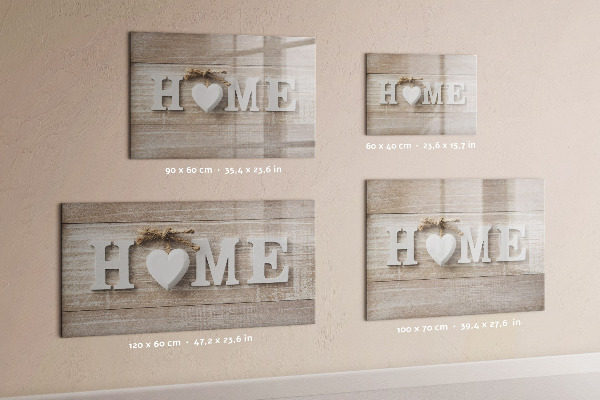 Tableau effaçable magnétique Décoration murale avec espace pour photos