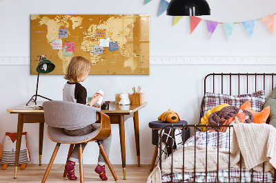 Tableau effaçable magnétique Planificateur de carte interactif avec photos