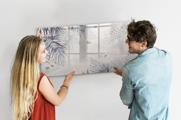 Tableau magnétique effaçable Un tableau élégant pour les notes et les photos