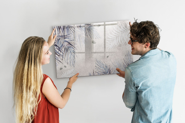 Tableau magnétique effaçable Un tableau élégant pour les notes et les photos