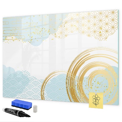 Tableau effaçable magnétique Tableau élégant pour photos et notes