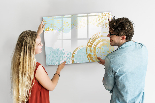 Tableau effaçable magnétique Tableau élégant pour photos et notes