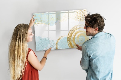 Tableau effaçable magnétique Tableau élégant pour photos et notes