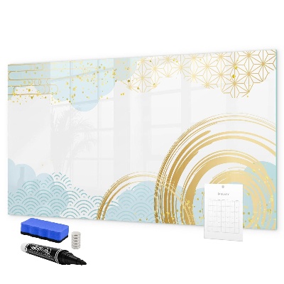 Tableau effaçable magnétique Tableau élégant pour photos et notes