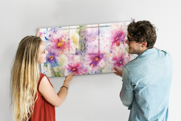Tableau effaçable magnétique Un tableau coloré pour les photos et les notes