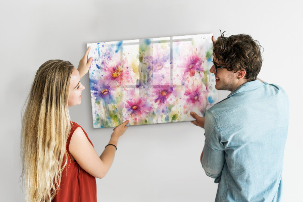 Tableau effaçable magnétique Un tableau coloré pour les photos et les notes